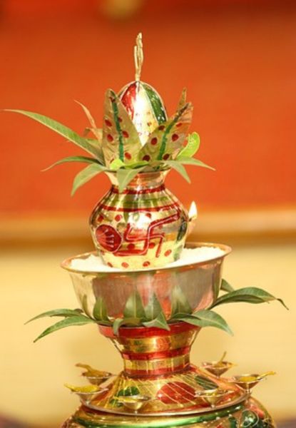 हवन और यज्ञ करने से पूर्व कलश पूजा 